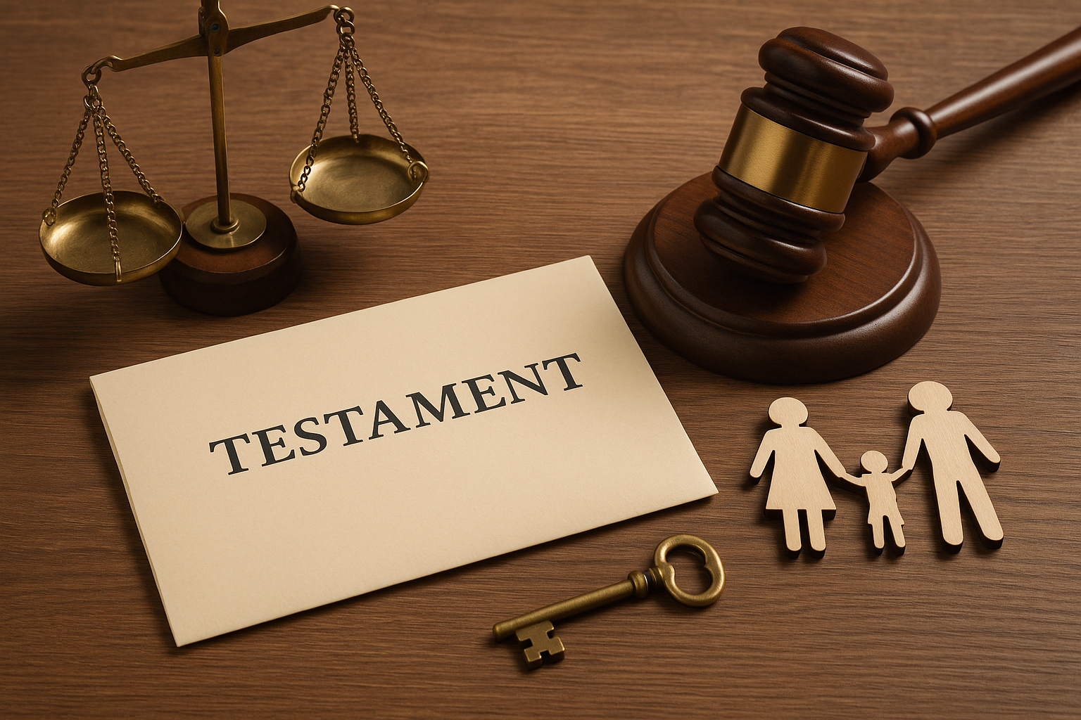 testament sur un bureau d'avocat - succession