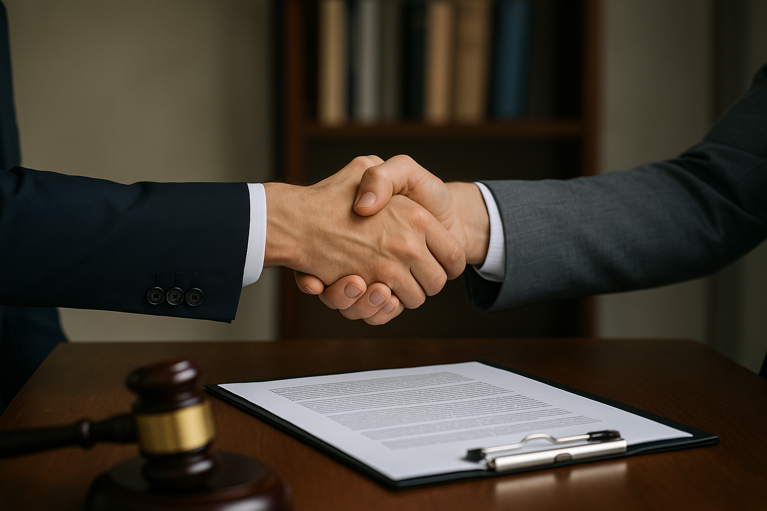 Prêt en droit civil, poignée de main, contrat